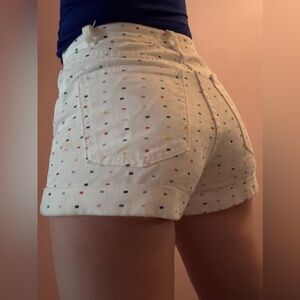 VINTAGE AMERICAN APPAREL MULTI-COLOR SHORTS SIZE 26